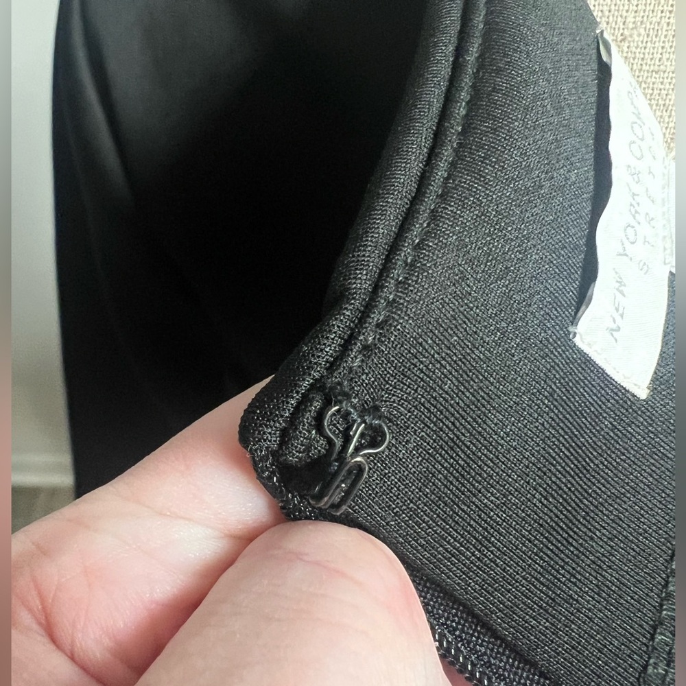 Black Dress with Mock Neck & Bell Sleeves! - Picture 12 of 15